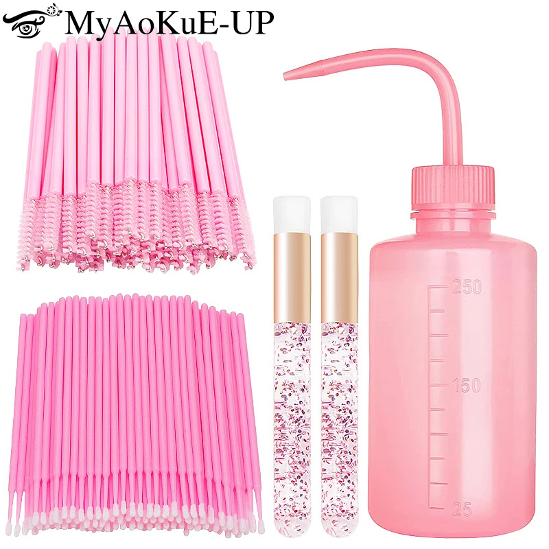 Eyelash Extension Wash - 153pcs/Set Eyelash Extension Supplies Kit Eyelashes