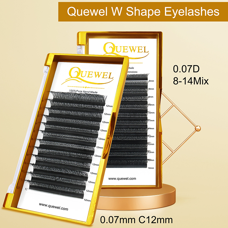 Quewel Double Tip 6D W Volume  - Eyelash Extension Double Volume recension och pris