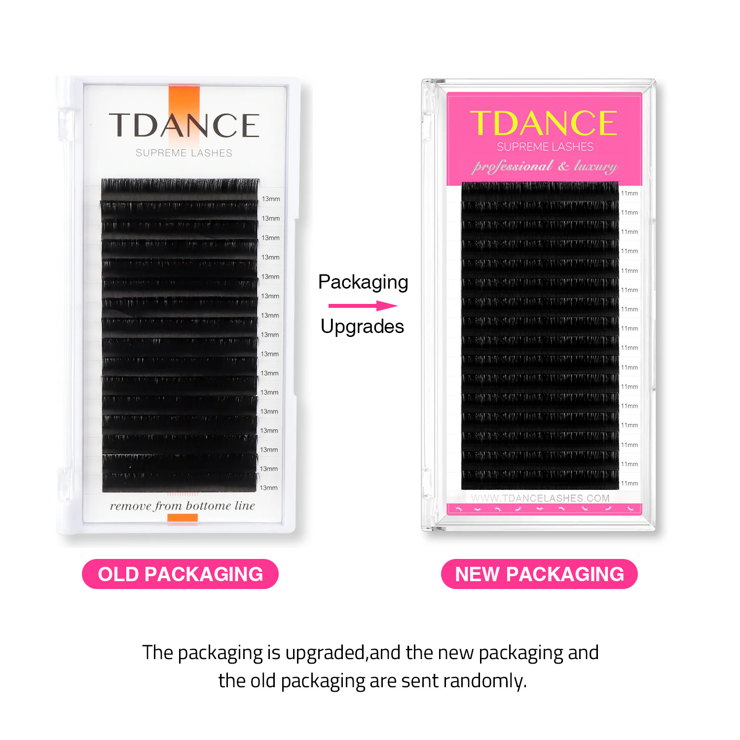TDANCE Eyelash Extension 16Row - Eyelash Extension Korean Style recension och pris