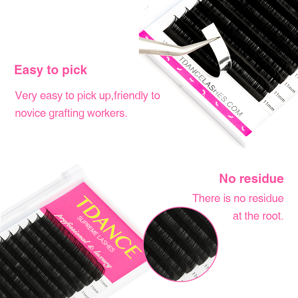 TDANCE Eyelash Extension 16Row - Eyelash Extension Korean Style recension och pris