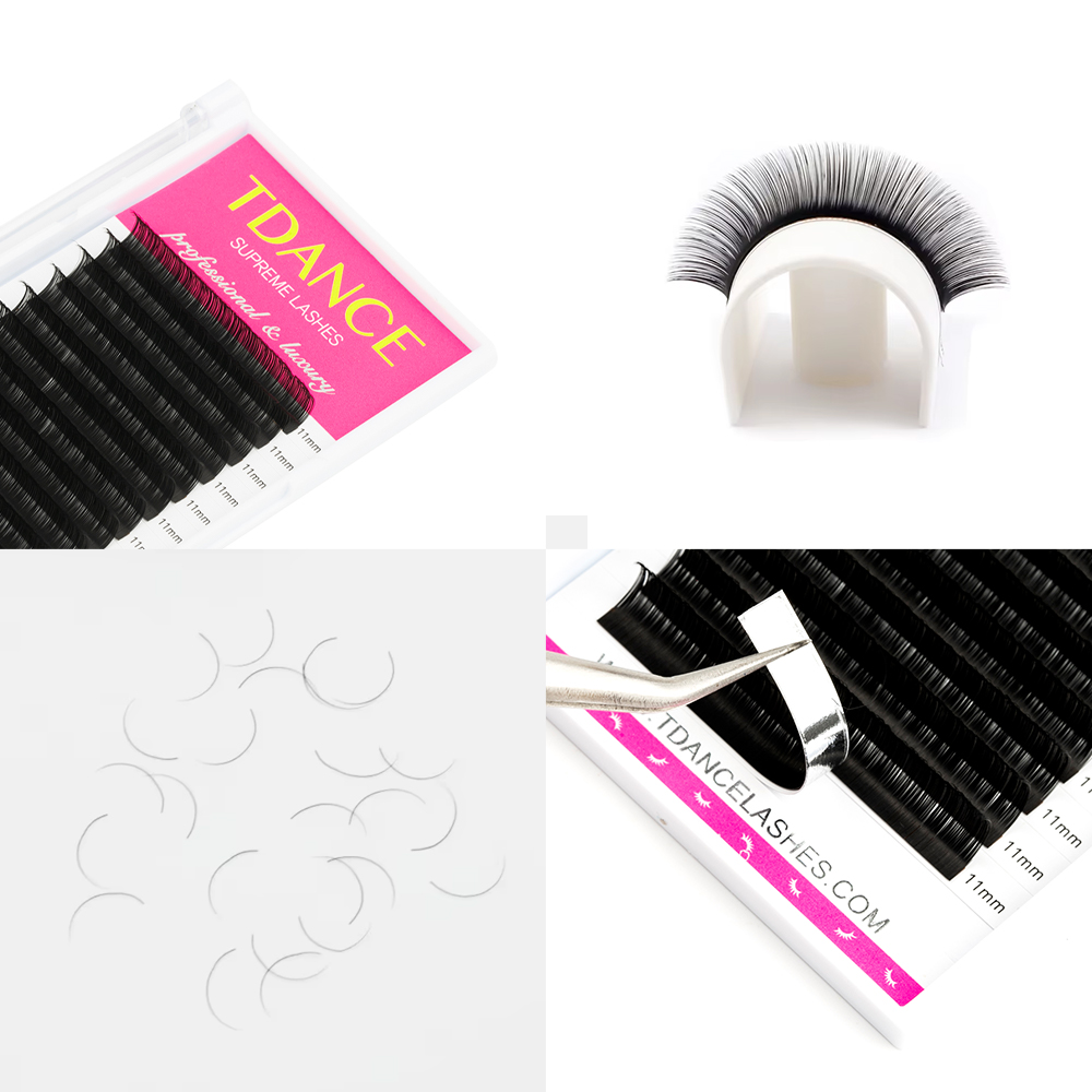 TDANCE Eyelash Extension 16Row - Eyelash Extension Korean Style recension och pris
