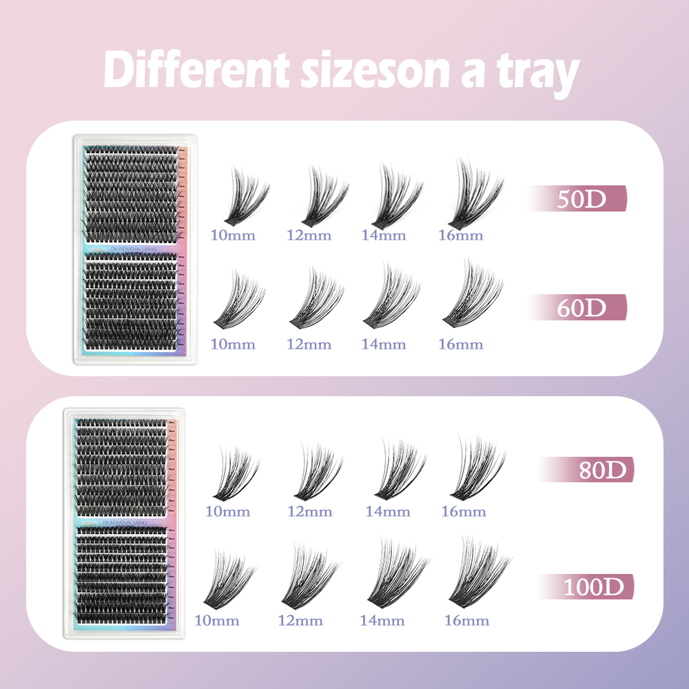 Natural Eyelashes 400 bundles  - Eyelash Extension Pdf recension och pris