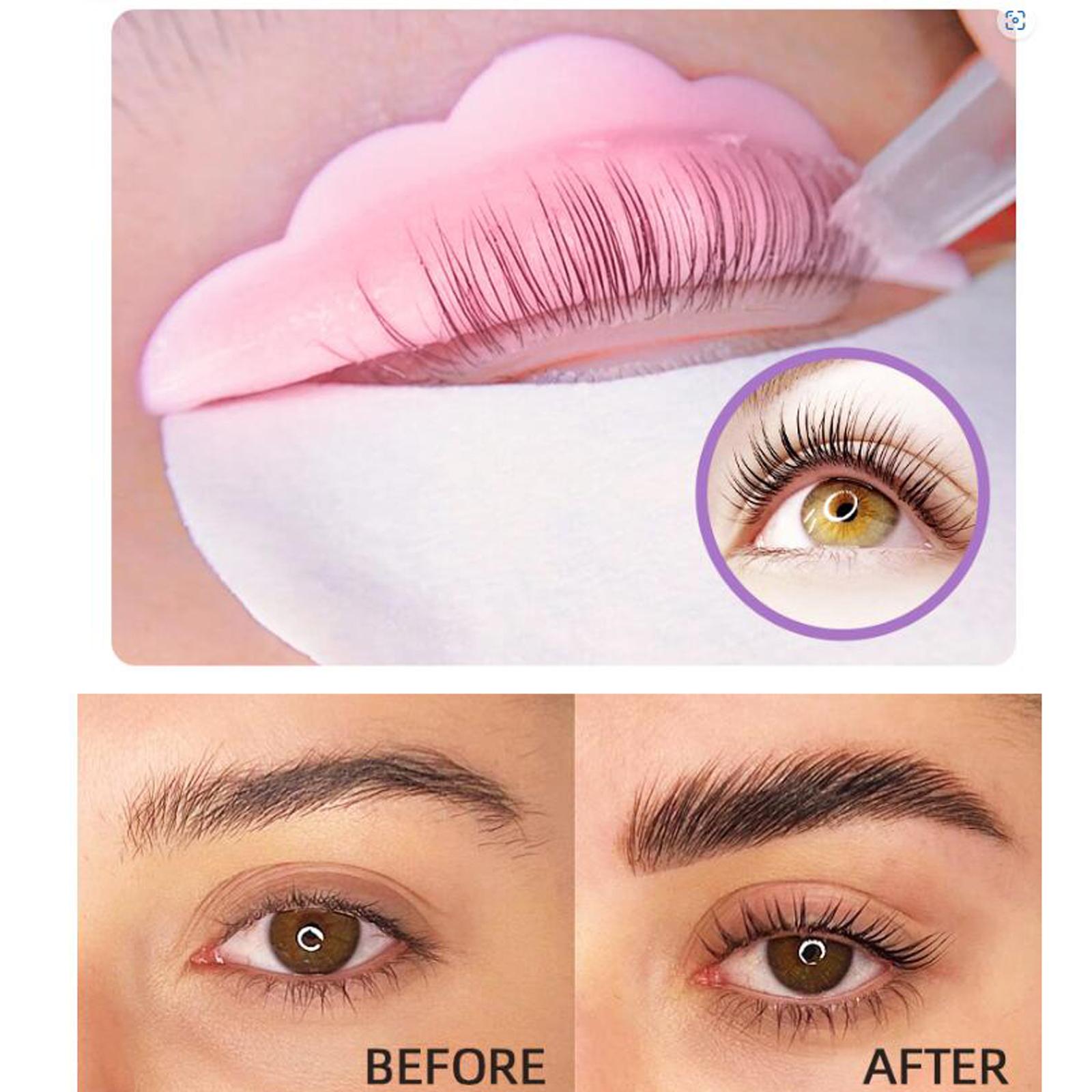 Soft 10x Eyelashes Lifting pad - Eyelash Extension Permanent recension och pris