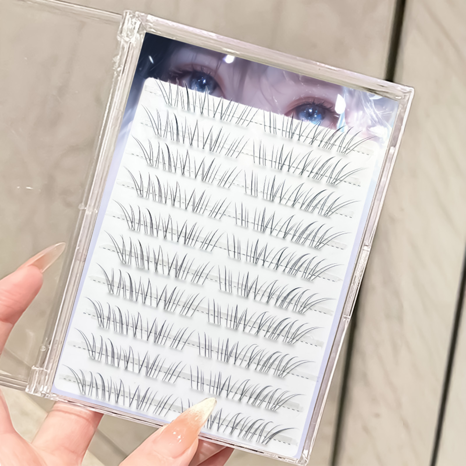 Korean Style False Eyelashes B - Eyelash Extension Korean Style recension och pris