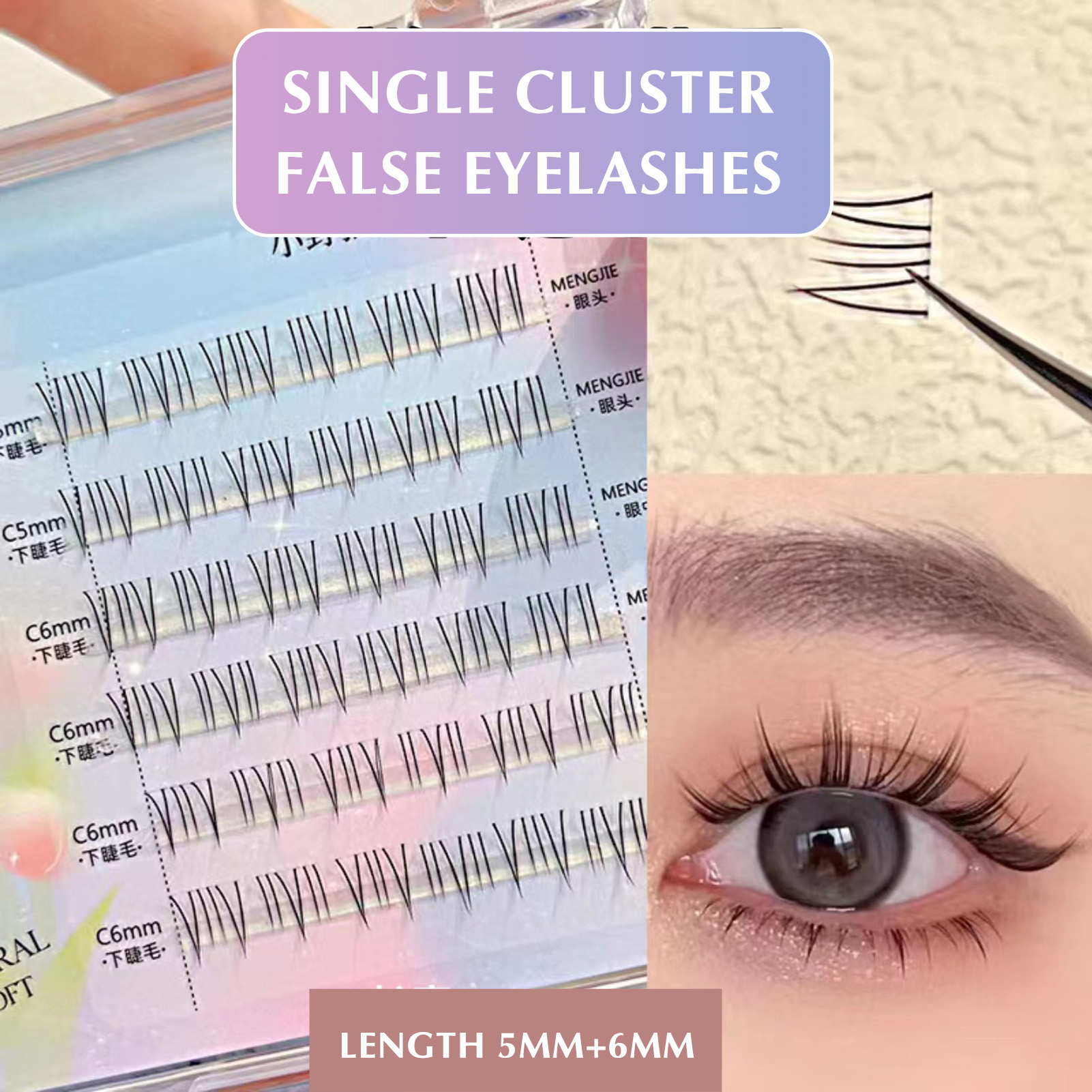 Korean Style Wide Stem Under E - Eyelash Extension Korean Style recension och pris