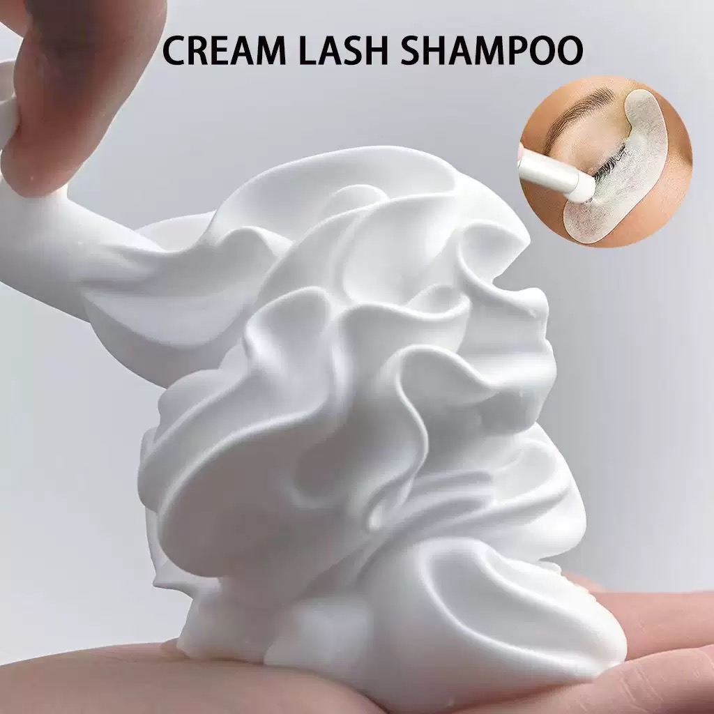 Custom Whipped Lash Cream Sham - Eyelash Extension Wash recension och pris