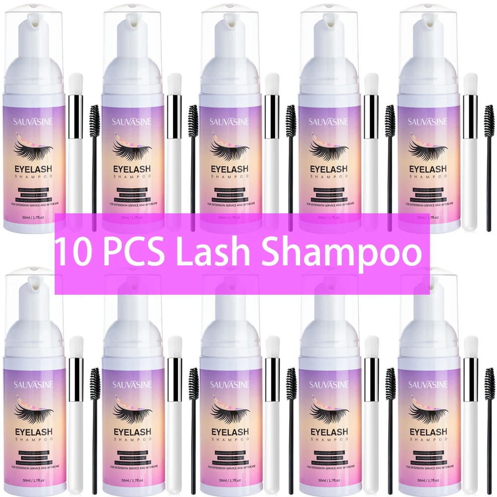 5/10PCS 50ML Eyelash Extension - Eyelash Extension Wash recension och pris
