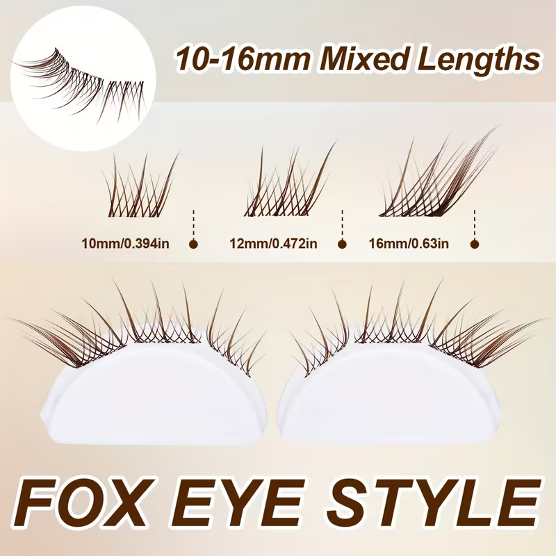 DIY Brown Eyelash Extensions - - Eyelash Extension Doll Eye recension och pris