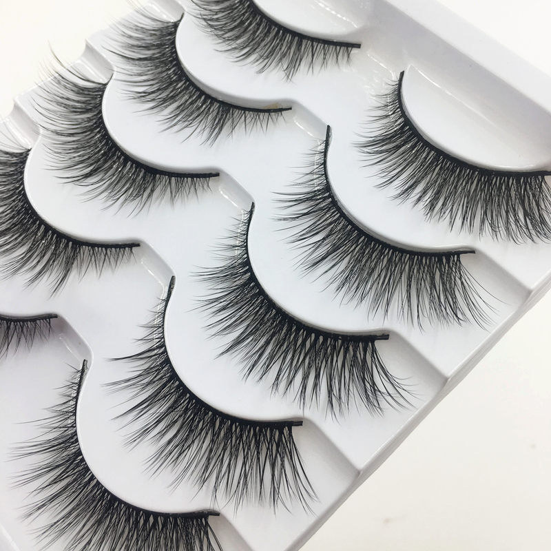 New 5 pairs of soft and thick  - Eyelash Extension Doll Eye recension och pris