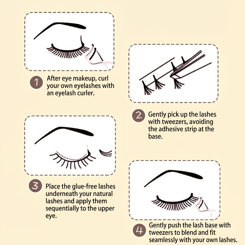 Korean Style lash extenstion N - Eyelash Extension Korean Style recension och pris