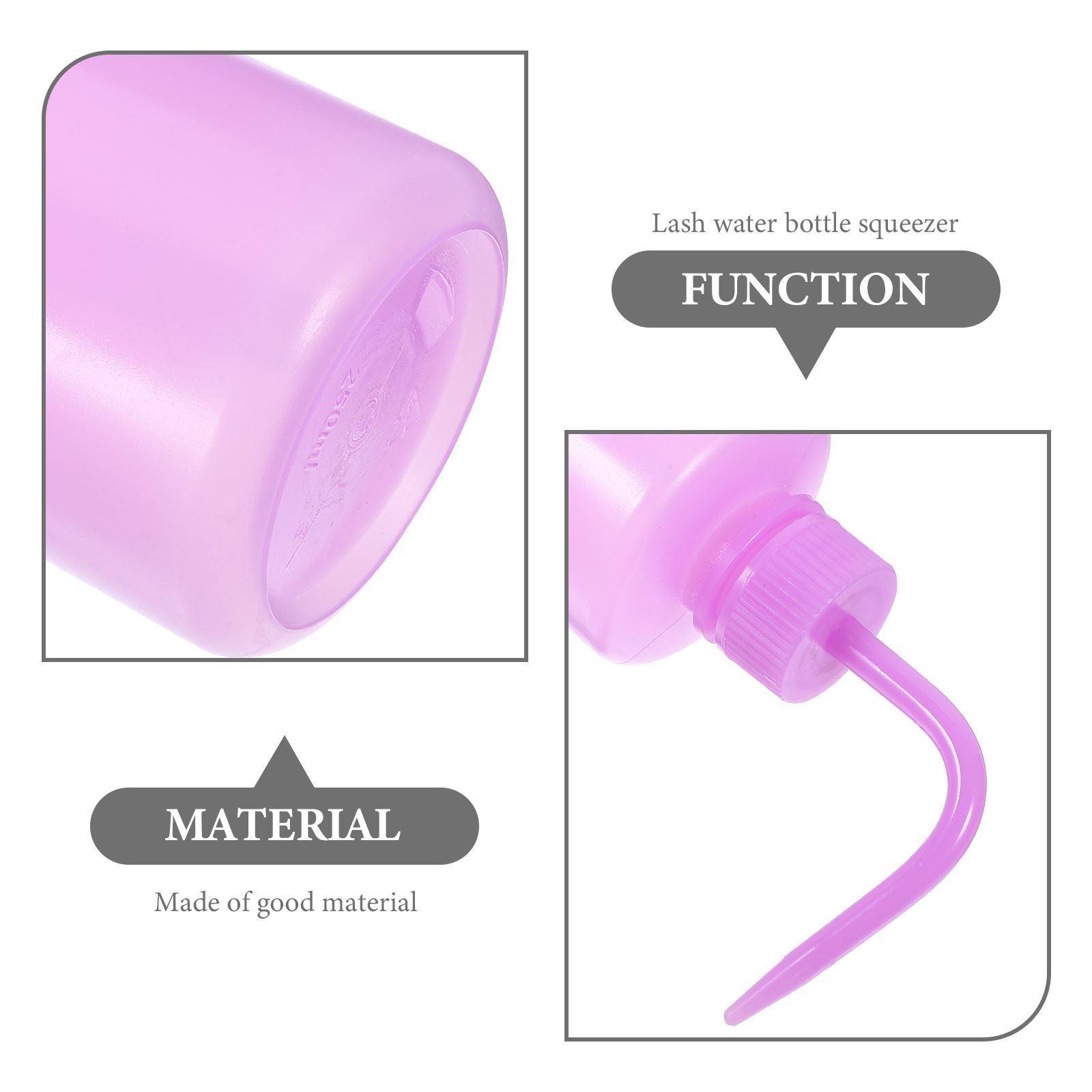 2Pcs Lash Washing Bottle Eyela - Eyelash Extension Wash recension och pris