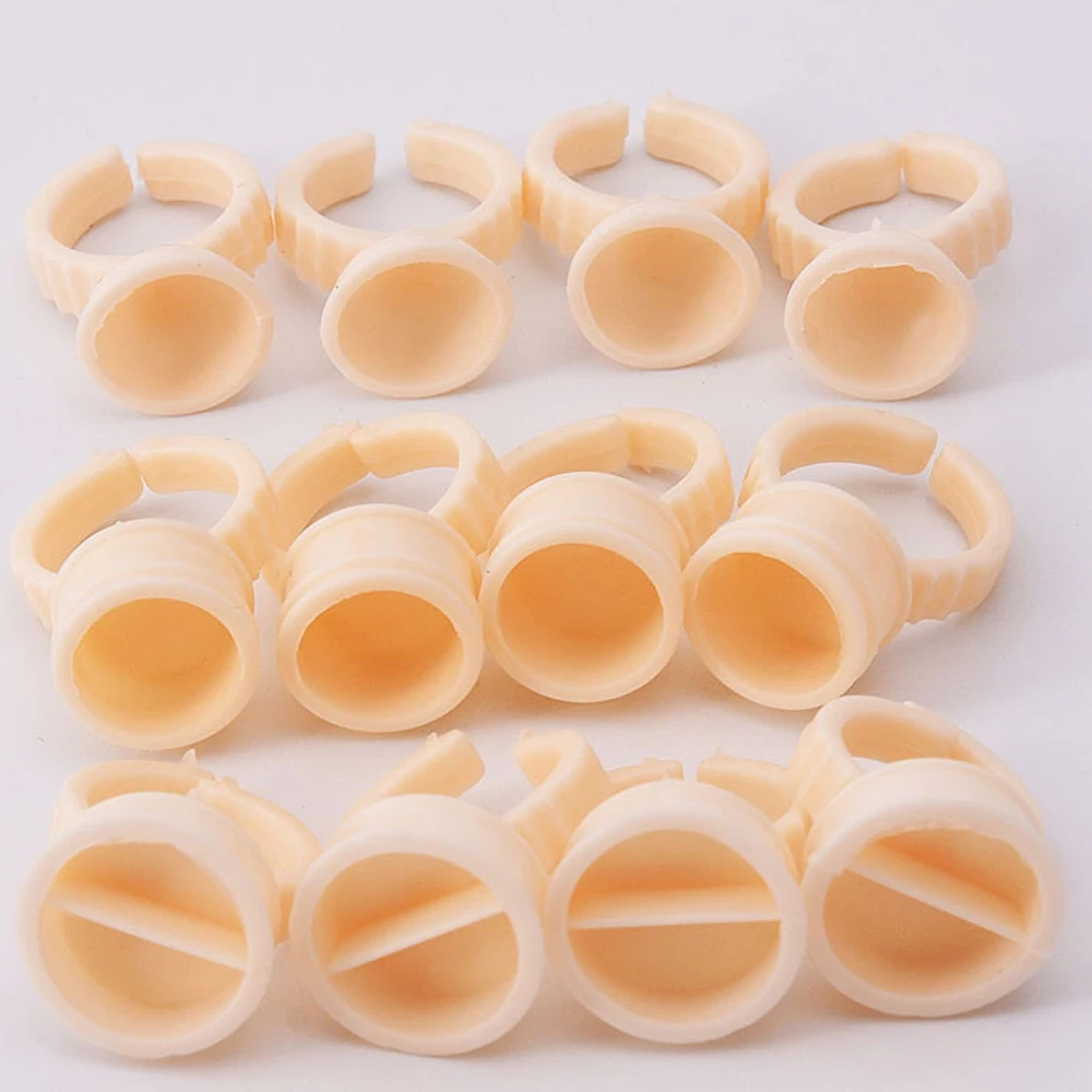 100pcs Disposable Silicone Tat - Eyelash Extension Permanent recension och pris