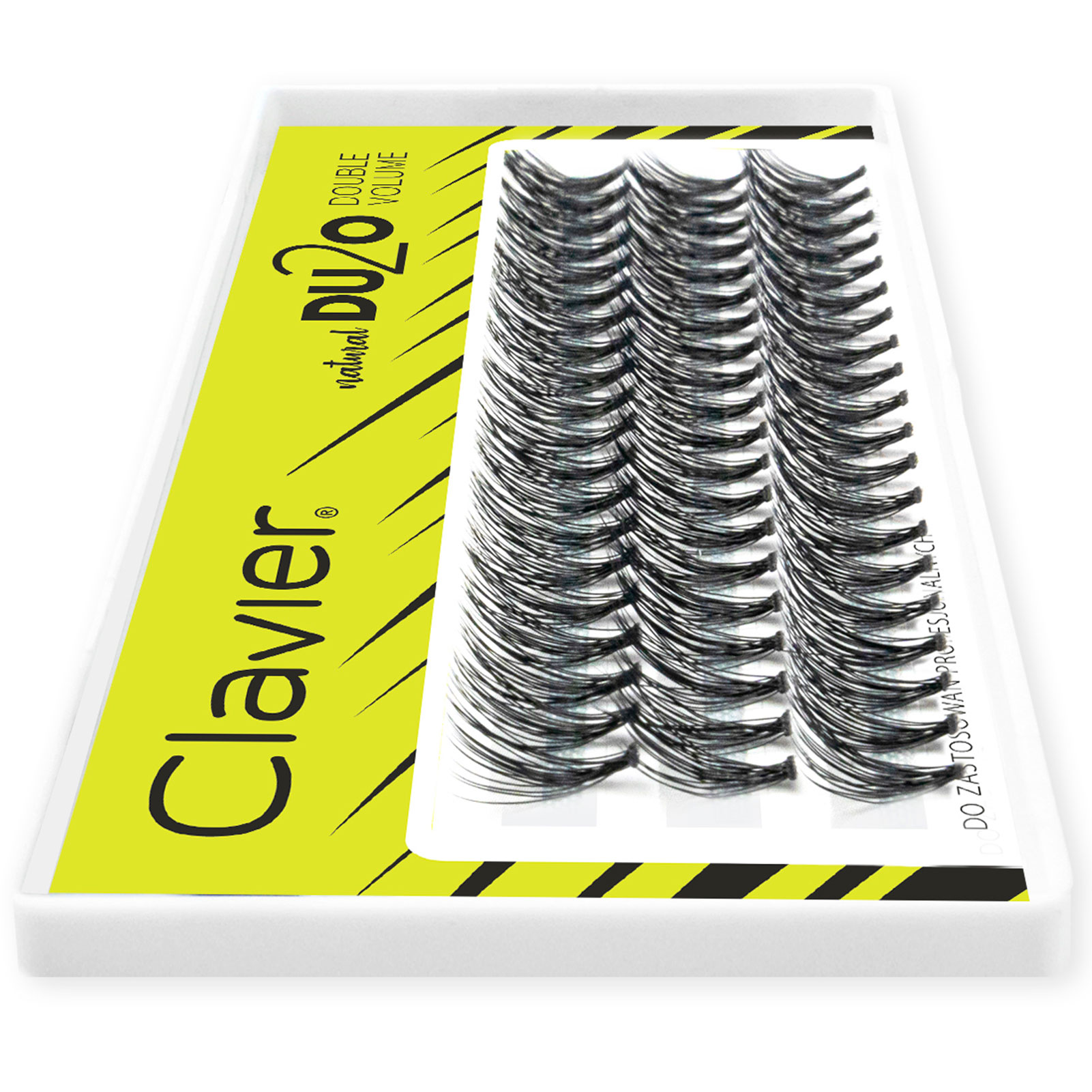 Clavier DU2O 10 Boxes Per Set  - Eyelash Extension Double Volume recension och pris